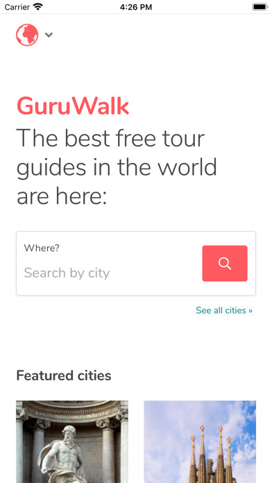 Emulate iPhone app GuruWalk using MyAndroid Emulate iPhone app GuruWalk using MyAndroid