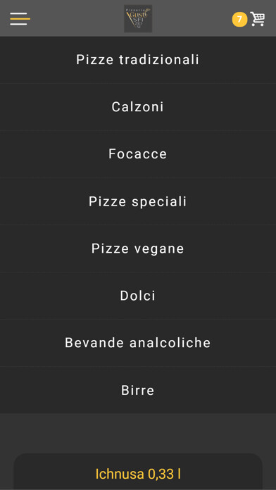 Emulate iPhone app Gusti Sfiziosi Pizzeria using MyAndroid Emulate iPhone app Gusti Sfiziosi Pizzeria using MyAndroid