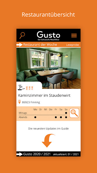 Run android online APK Gusto - Restaurantführer from MyAndroid or emulate Gusto - Restaurantführer using MyAndroid Run android online APK Gusto - Restaurantführer from MyAndroid or emulate Gusto - Restaurantführer using MyAndroid