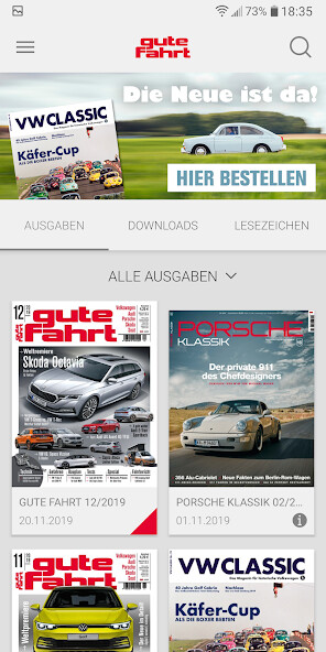 Run android online APK GUTE FAHRT - Das Auto Magazin from MyAndroid or emulate GUTE FAHRT - Das Auto Magazin using MyAndroid