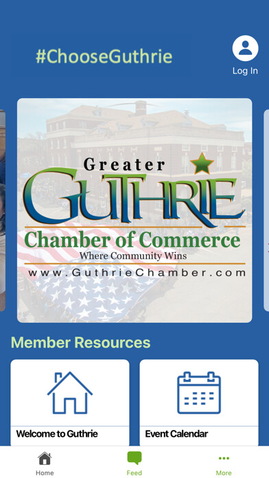 Emulate iPhone app Guthrie Chamber using MyAndroid
