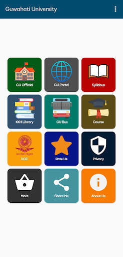 Run android online APK Guwahati University (GU)  App from MyAndroid or emulate Guwahati University (GU)  App using MyAndroid