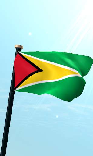 Run android online APK Guyana Flag 3D Free Wallpaper from MyAndroid or emulate Guyana Flag 3D Free Wallpaper using MyAndroid