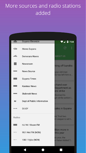 Emulate Android APK Guyana News  Radio
