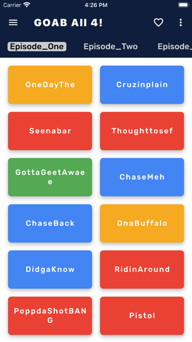 Emulate iPhone app Guy on a Buffalo using MyAndroid