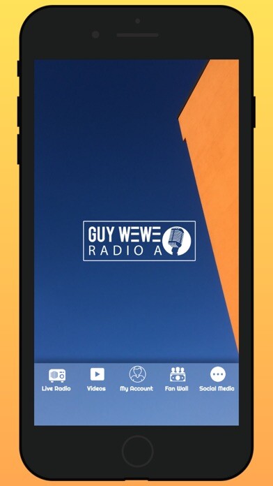 Emulate iPhone app Guy Wewe Radio App using MyAndroid
