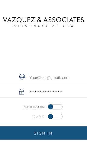 Run android online APK G. Vazquez Law from MyAndroid or emulate G. Vazquez Law using MyAndroid