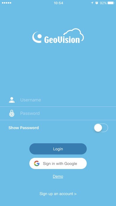 Emulate iPhone app GV-CloudEye using MyAndroid Emulate iPhone app GV-CloudEye using MyAndroid