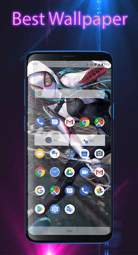 Run android online APK gwen: spider wallpaper from MyAndroid or emulate gwen: spider wallpaper using MyAndroid