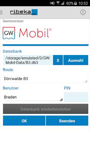Run android online APK GW-Mobil 9 for Android from MyAndroid or emulate GW-Mobil 9 for Android using MyAndroid