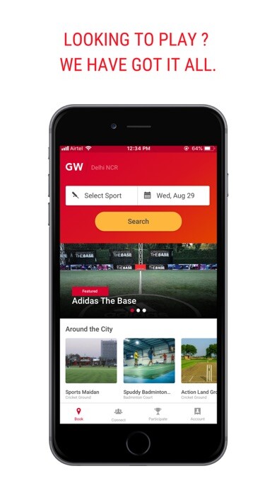 Emulate iPhone app GW Sports App using MyAndroid Emulate iPhone app GW Sports App using MyAndroid