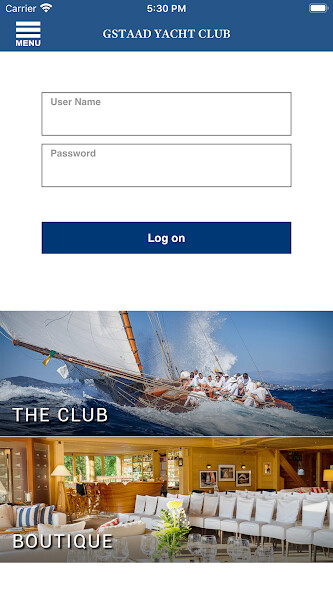Run android online APK GYC - Gstaad Yacht Club from MyAndroid or emulate GYC - Gstaad Yacht Club using MyAndroid