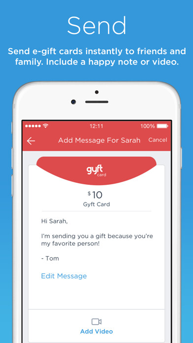 Emulate iPhone app Gyft - Mobile Gift Card Wallet using MyAndroid Emulate iPhone app Gyft - Mobile Gift Card Wallet using MyAndroid