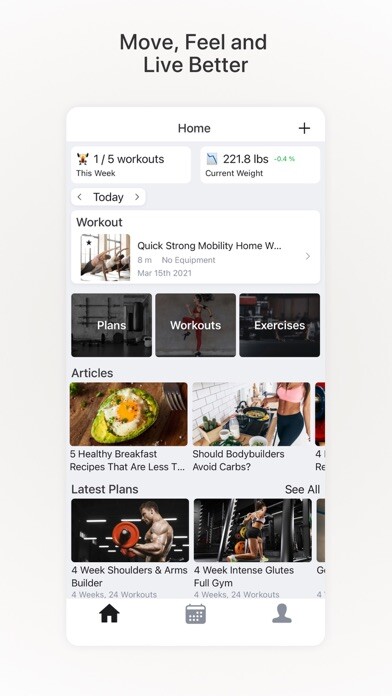 Emulate iPhone app Gymaholic: Fitness & Workouts using MyAndroid Emulate iPhone app Gymaholic: Fitness & Workouts using MyAndroid
