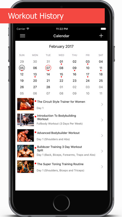 Emulate iPhone app GymApp Pro Workout Log using MyAndroid Emulate iPhone app GymApp Pro Workout Log using MyAndroid