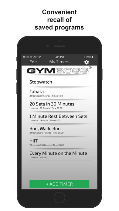 Emulate iPhone app Gymboss Interval Timer using MyAndroid Emulate iPhone app Gymboss Interval Timer using MyAndroid