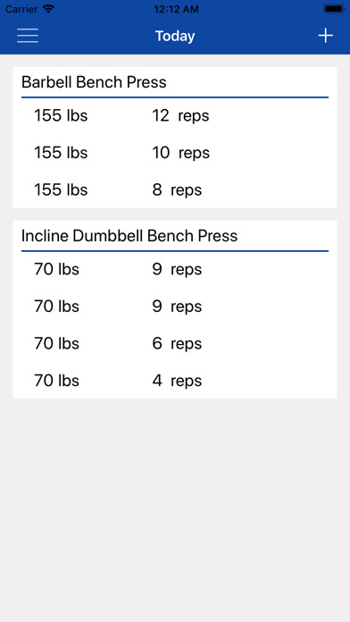 Emulate iPhone app Gym Buddy - Workout Log using MyAndroid Emulate iPhone app Gym Buddy - Workout Log using MyAndroid