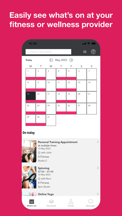 Emulate iPhone app Gymcatch - Book Fitness using MyAndroid Emulate iPhone app Gymcatch - Book Fitness using MyAndroid