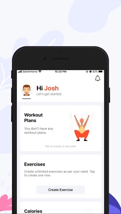 Emulate iPhone app GymDiary - Gym Workout Tracker using MyAndroid Emulate iPhone app GymDiary - Gym Workout Tracker using MyAndroid