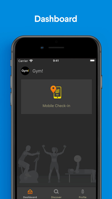 Emulate iPhone app Gym Eesti using MyAndroid
