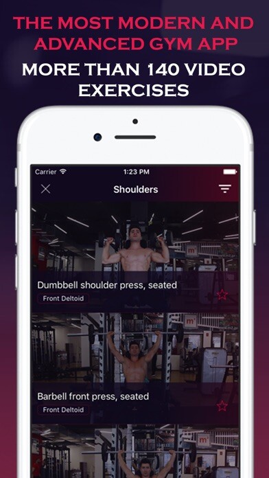Emulate iPhone app GYMer - Gym Workout Trainer using MyAndroid Emulate iPhone app GYMer - Gym Workout Trainer using MyAndroid