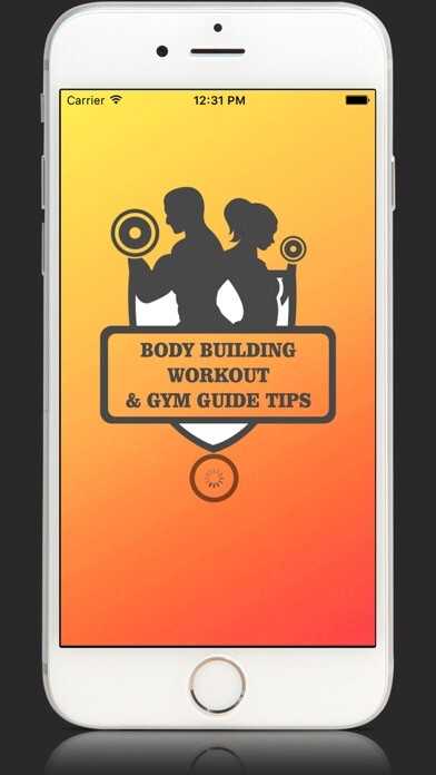 Emulate iPhone app Gym Fitness & Bodybuilding Guide Faceapp Training using MyAndroid