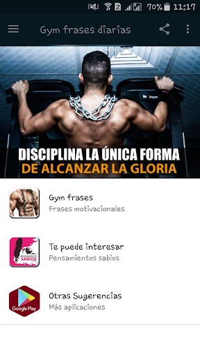 Run android online APK Gym frases diarias from MyAndroid or emulate Gym frases diarias using MyAndroid Run android online APK Gym frases diarias from MyAndroid or emulate Gym frases diarias using MyAndroid