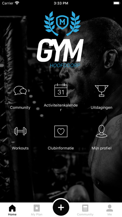 Emulate iPhone app GYM Hoofddorp using MyAndroid Emulate iPhone app GYM Hoofddorp using MyAndroid