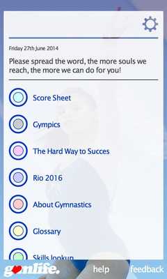 Emulate Android APK gymlife.