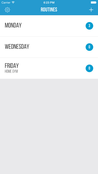 Emulate iPhone app Gym List using MyAndroid Emulate iPhone app Gym List using MyAndroid