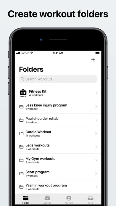 Emulate iPhone app Gym log - Home workout planner using MyAndroid Emulate iPhone app Gym log - Home workout planner using MyAndroid