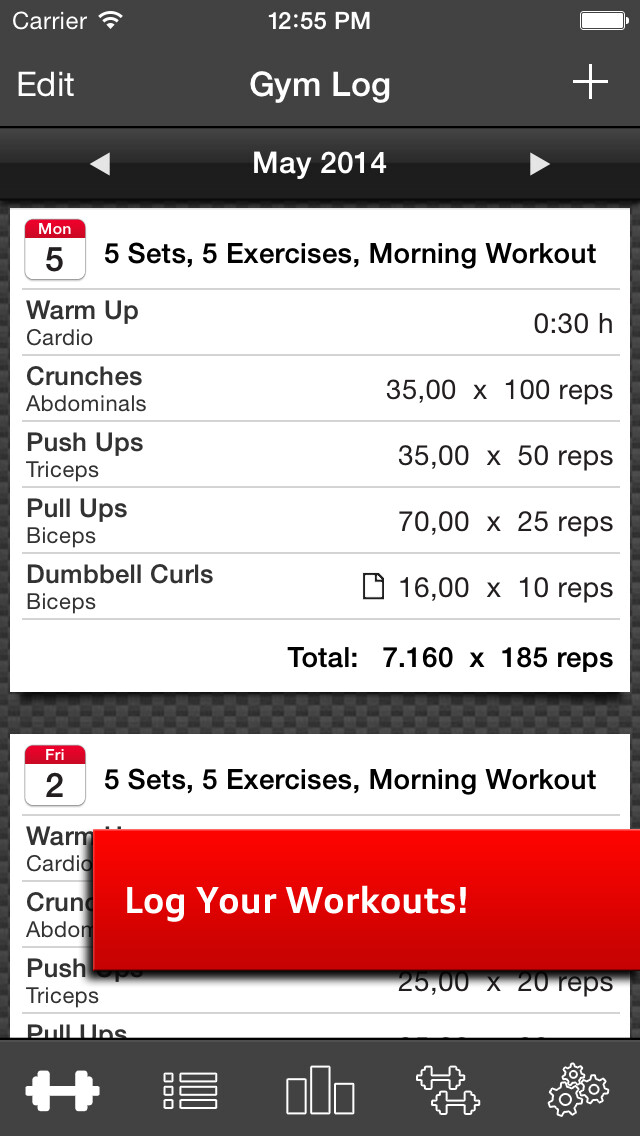 Emulate iPhone app Gym Log Ultimate Free - Plan and log workouts with the best fitness tracker using MyAndroid Emulate iPhone app Gym Log Ultimate Free - Plan and log workouts with the best fitness tracker using MyAndroid