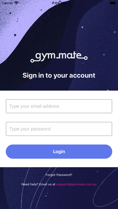 Emulate iPhone app Gym Mate Member Mobile using MyAndroid Emulate iPhone app Gym Mate Member Mobile using MyAndroid