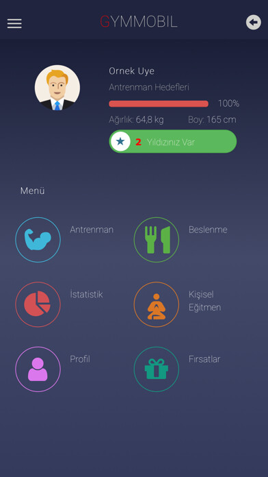 Emulate iPhone app Gym Mobil using MyAndroid