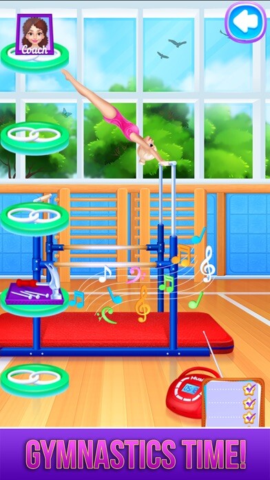Emulate iPhone app Gymnastics Dance Makeup Salon using MyAndroid Emulate iPhone app Gymnastics Dance Makeup Salon using MyAndroid