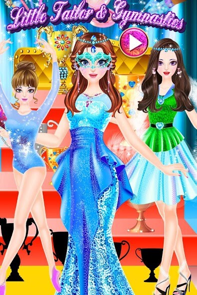 Emulate iPhone app Gymnastics Girl-Little Tailor using MyAndroid