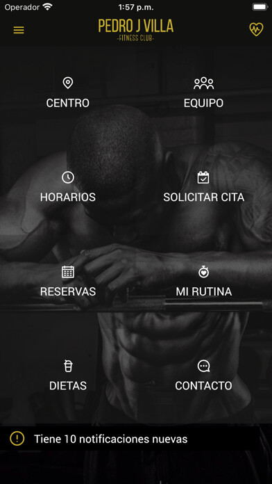 Emulate iPhone app Gym Pedro J Villa using MyAndroid Emulate iPhone app Gym Pedro J Villa using MyAndroid