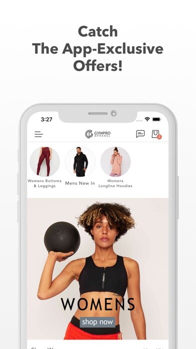 Emulate iPhone app GymPro Apparel using MyAndroid Emulate iPhone app GymPro Apparel using MyAndroid