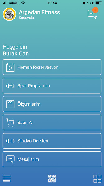 Emulate iPhone app GymPro using MyAndroid