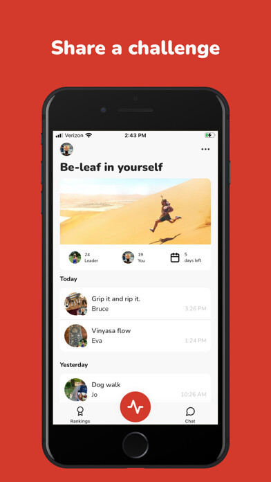 Emulate iPhone app GymRats · Fitness challenge using MyAndroid Emulate iPhone app GymRats · Fitness challenge using MyAndroid