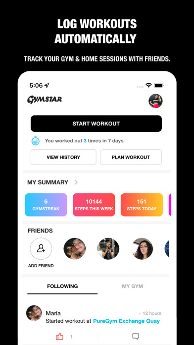 Emulate iPhone app Gymstar: My Gym Buddy using MyAndroid Emulate iPhone app Gymstar: My Gym Buddy using MyAndroid
