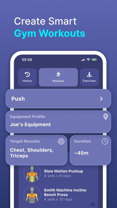 Emulate iPhone app GymStreak: Gym Workout & Diet using MyAndroid Emulate iPhone app GymStreak: Gym Workout & Diet using MyAndroid