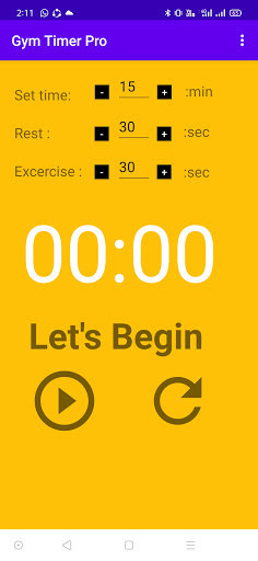 Run android online APK GYM Timer Pro from MyAndroid or emulate GYM Timer Pro using MyAndroid