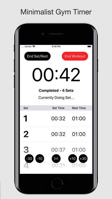 Emulate iPhone app Gym Timer - Track Rests & Sets using MyAndroid Emulate iPhone app Gym Timer - Track Rests & Sets using MyAndroid