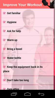 Emulate Android APK Gym Tips For Beginners Emulate Android APK Gym Tips For Beginners