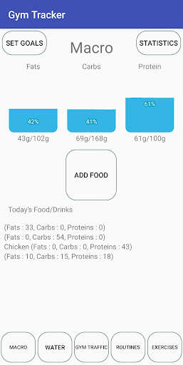 Run android online APK Gym Tracker - Gym Traffic, Tracking, Exercises from MyAndroid or emulate Gym Tracker - Gym Traffic, Tracking, Exercises using MyAndroid