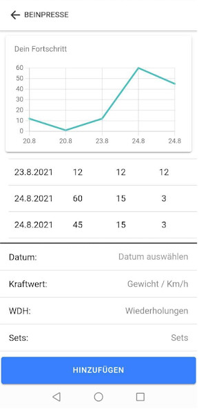 Run android online APK GymTracker from MyAndroid or emulate GymTracker using MyAndroid