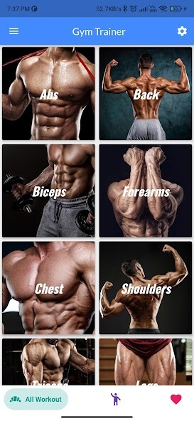 Emulate Android APK GYM Trainer