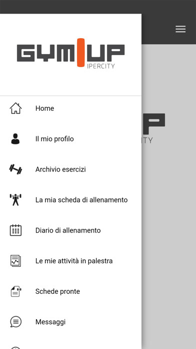 Emulate iPhone app Gym Up IPERCITY using MyAndroid