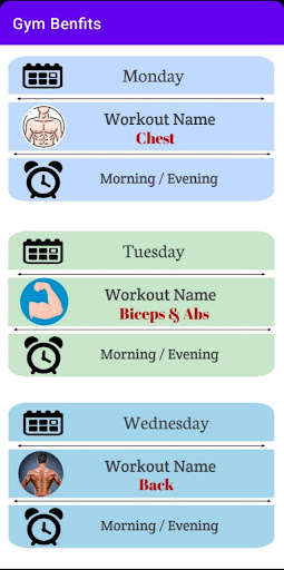 Run android online APK Gym Workout Guide from MyAndroid or emulate Gym Workout Guide using MyAndroid